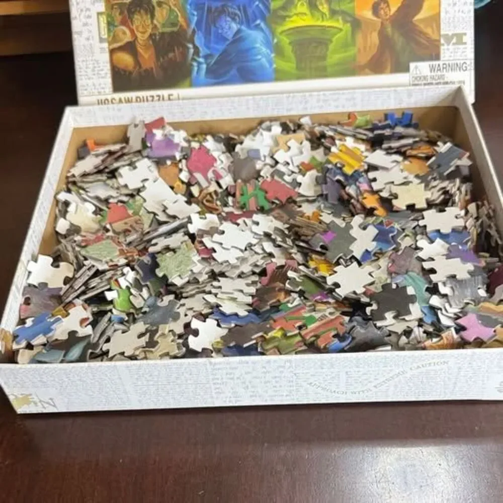 Harry Potter 1000-Piece Jigsaw Puzzle Set